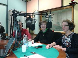 Sprechblase im Radio © 2025 Sprechblase - Evi Pohl