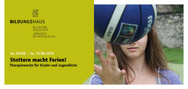 Stottern macht Ferien! © 2025 Sprechblase - Evi Pohl