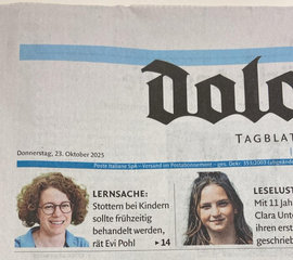 Wenn das Wort nicht richtig will © 2025 Sprechblase - Evi Pohl